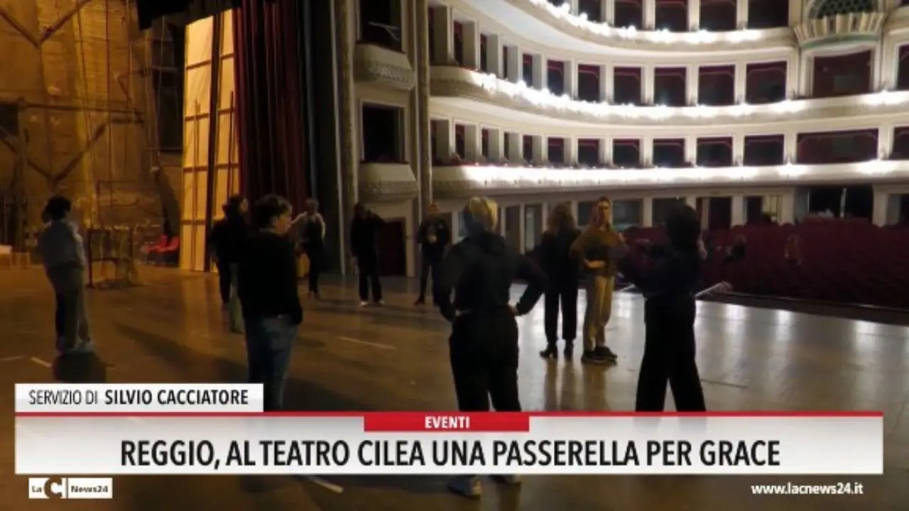 Reggio, al Teatro Cilea una passerella per Grace