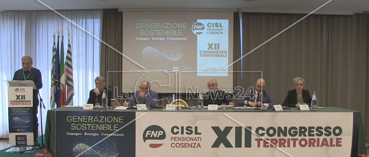 Over 65, le sfide da centrare per la Cisl pensionati in Calabria sono «il servizio sanitario\u00A0e le politiche sociali»\n
