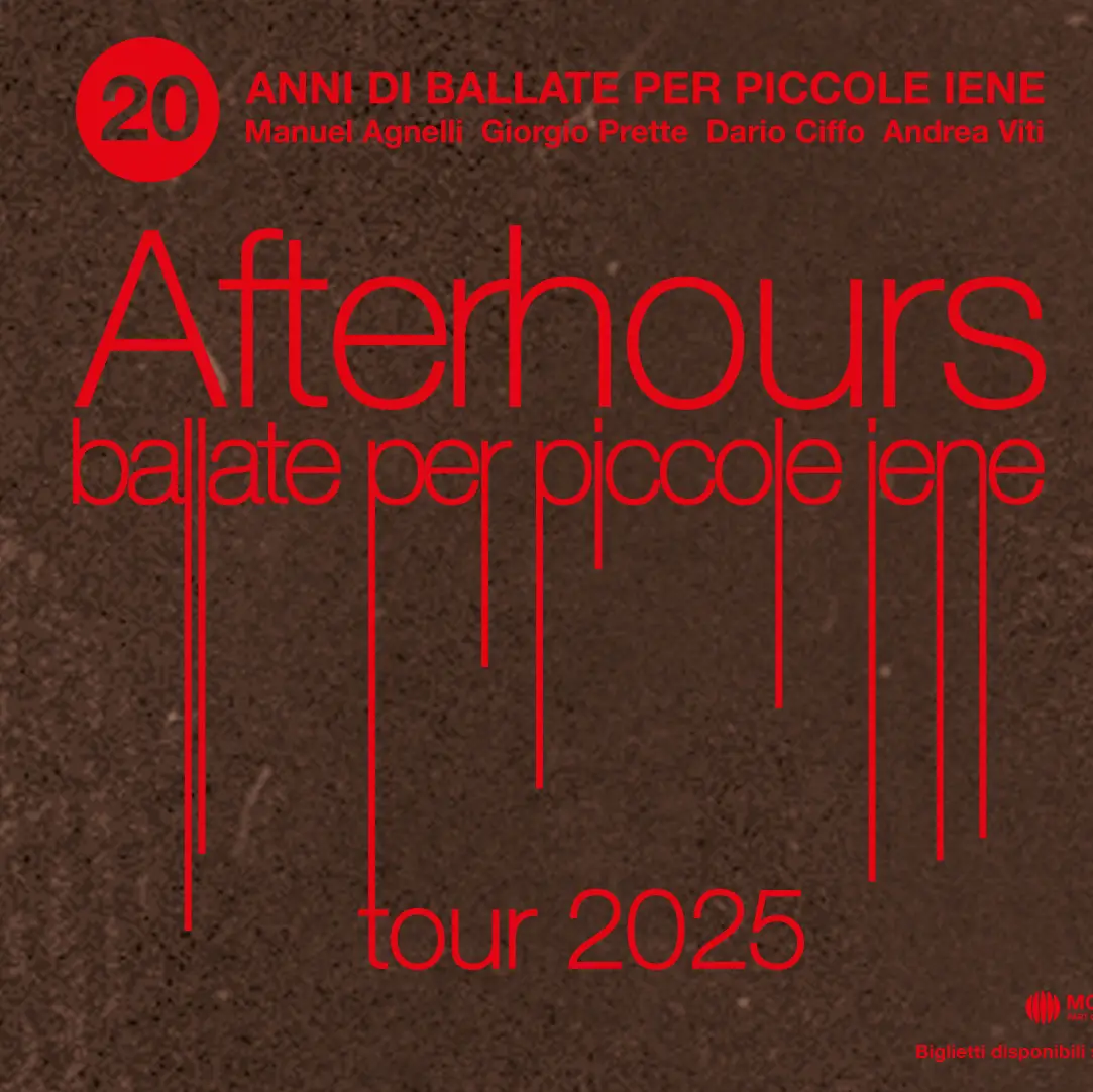 Gli Afterhours tornano in tour: a Reggio Calabria la celebrazione di \"Ballate per piccole iene\"\n