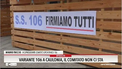 Variante 106 Caulonia, il comitato non ci sta