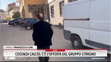 Cosenza calcio, c'è l'offerta del gruppo Citrigno