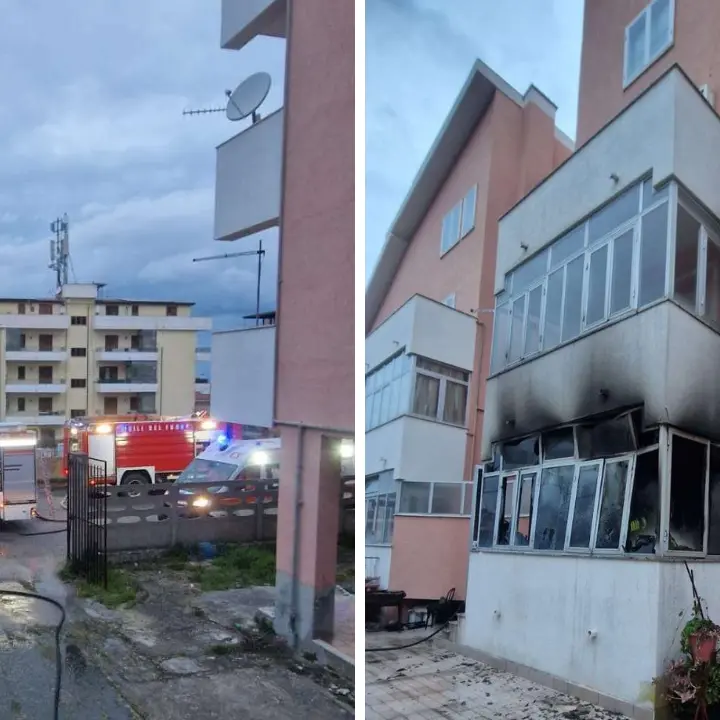 Incendio in un appartamento a Vibo: in salvo due persone, morto un gattino