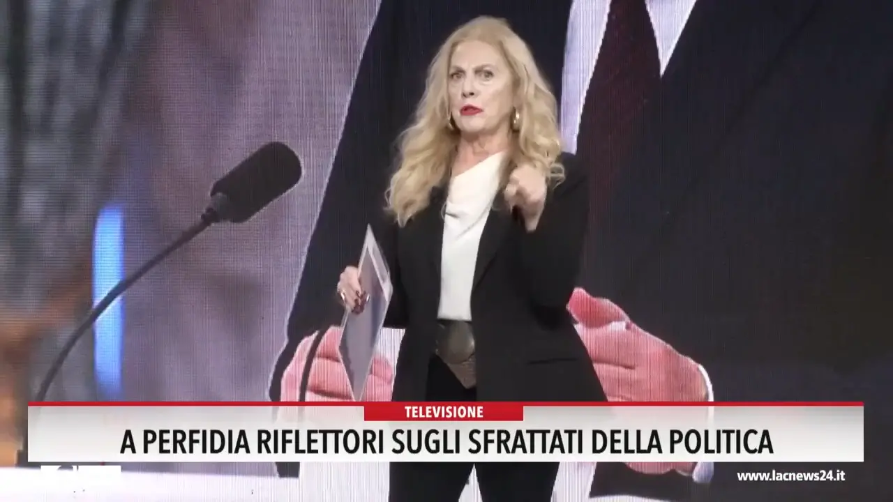 A Perfidia riflettori sugli sfrattati della politica