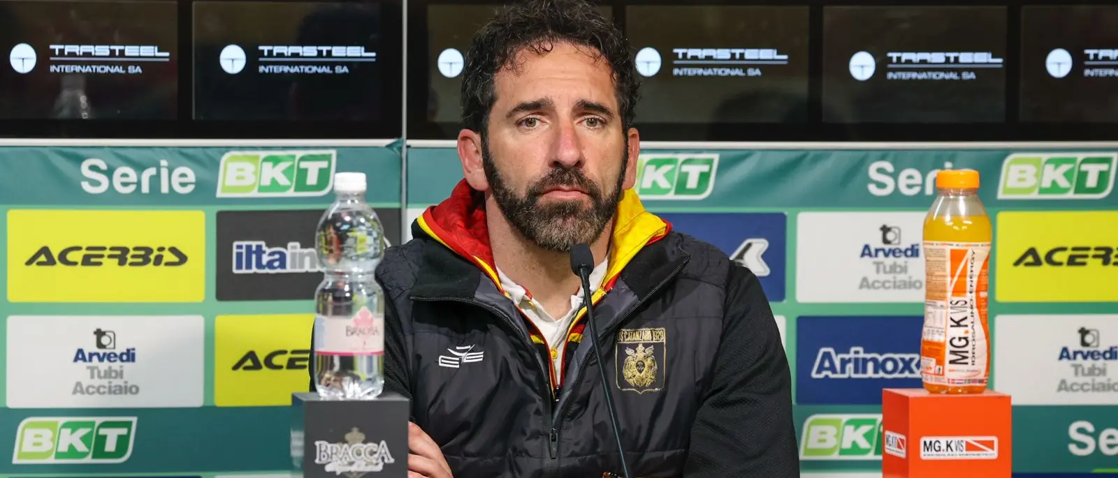 Cremonese-Catanzaro 4-0, Caserta: «Secondo tempo neanche da commentare, non siamo scesi in campo»