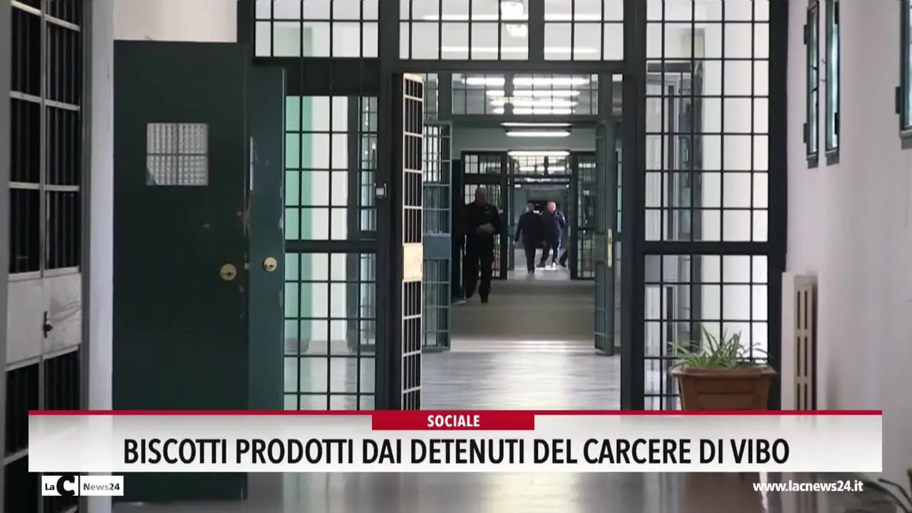 Biscotti prodotti dai detenuti del carcere di Vibo