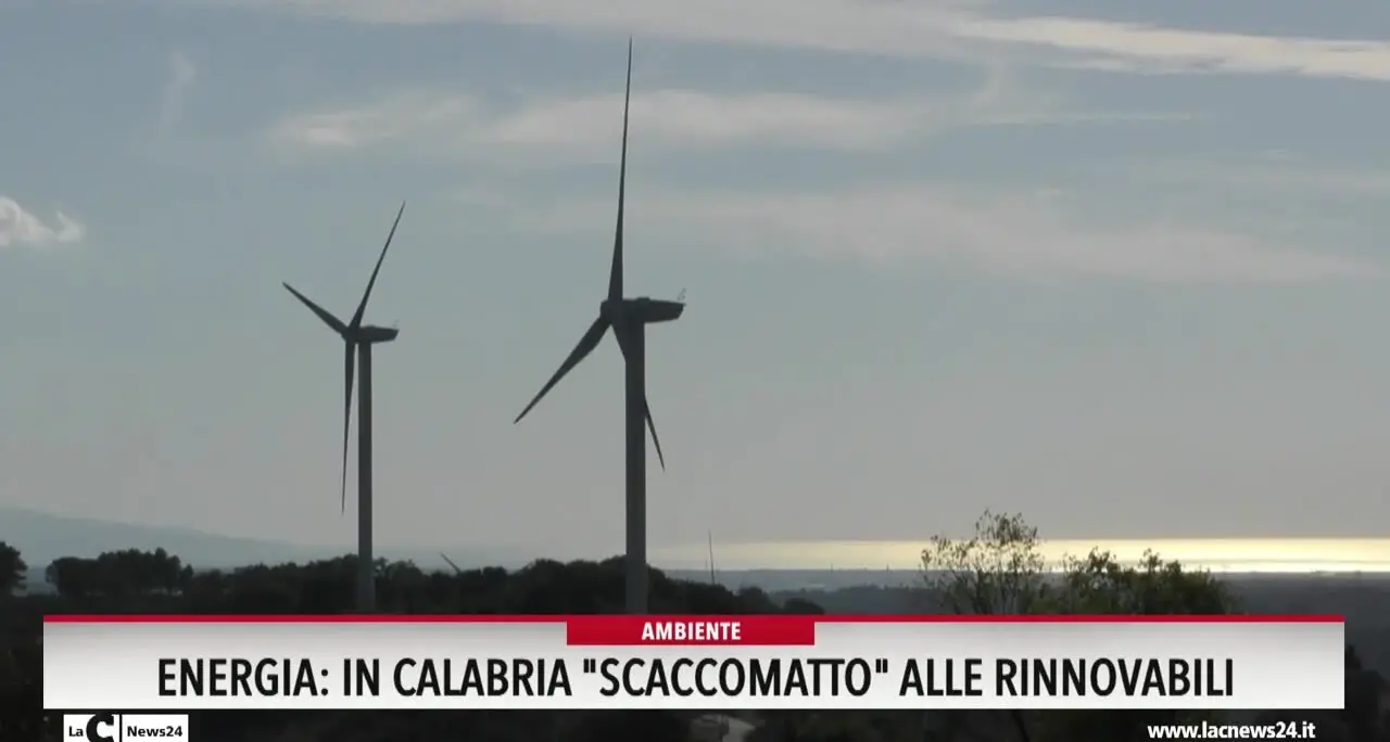 Energia in Calabria, scaccomatto alle rinnovabili