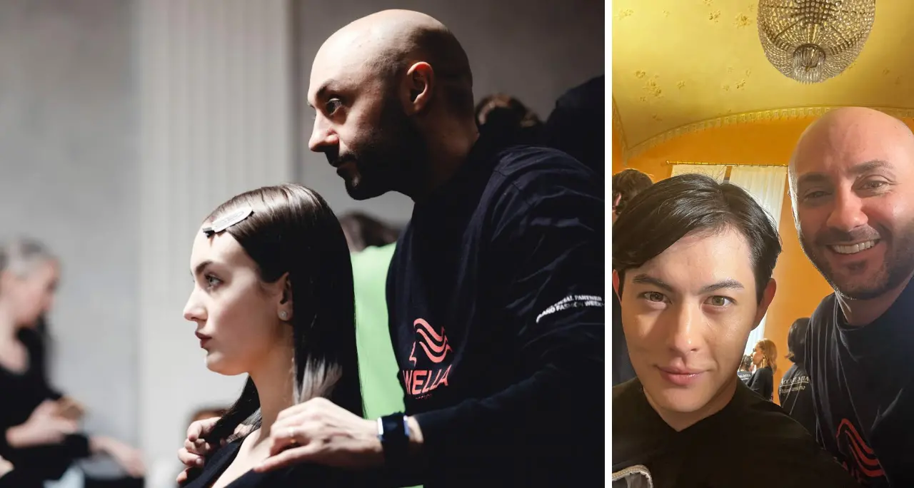 Erminio Mastroianni, l’hair stylist calabrese che ha curato il look di un protagonista di Squid Game alla Milano Fashion Week