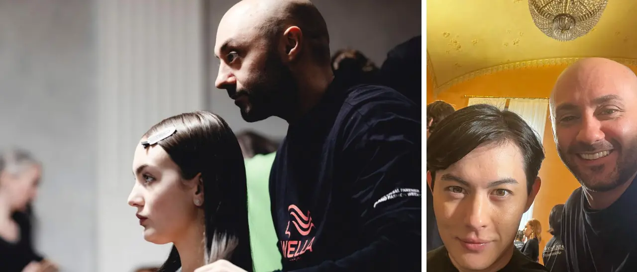 Erminio Mastroianni, l’hair stylist calabrese che ha curato il look di un protagonista di Squid Game alla Milano Fashion Week