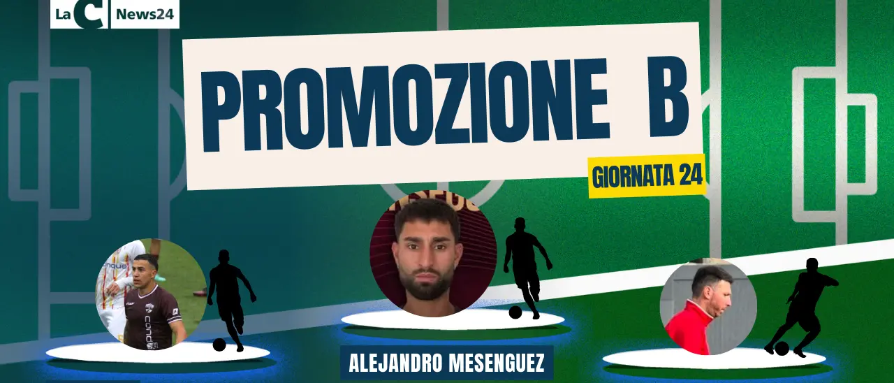 Promozione B, Mesenguez e Lugli: tango argentino per Bovalinese e V. Rosarno. Denaro (Gioiosa Ionica) completa la Top 3 di LaC News24\n
