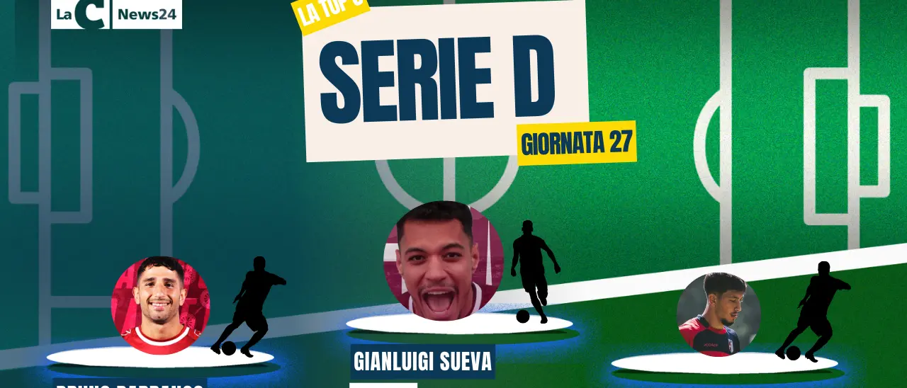 Barranco è una sentenza, Cardinale il jolly che non ti aspetti ma il migliore del weekend è l’ex Cosenza Sueva: ecco la Top 3 di Serie D\n