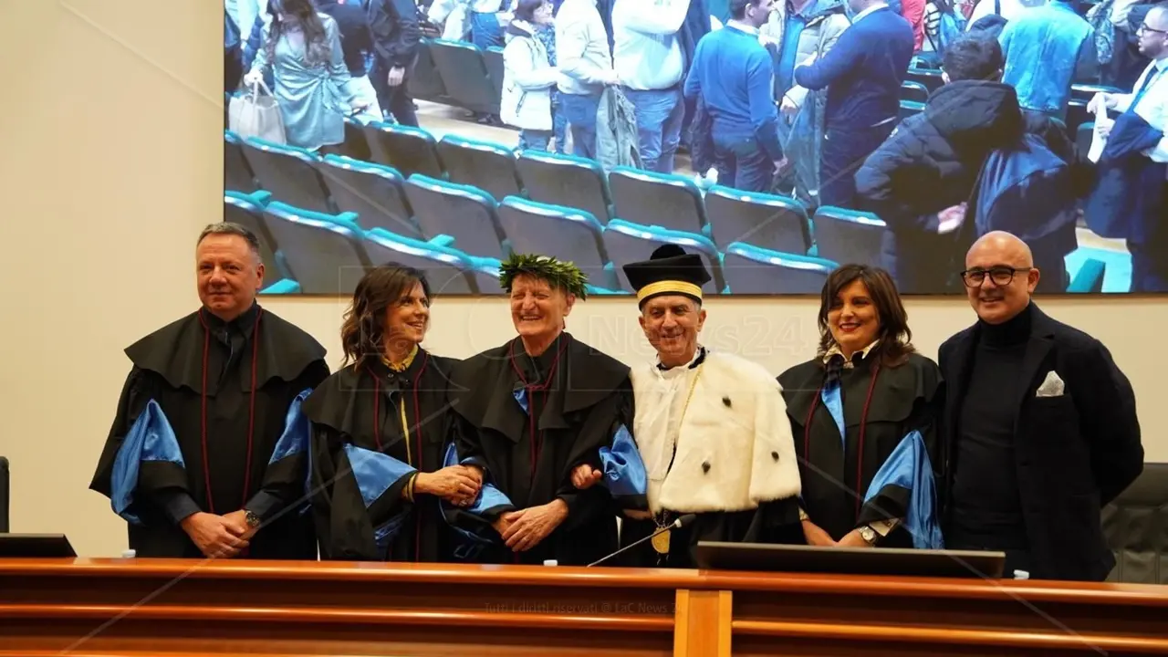 All’Unical Laurea honoris causa a Santo Versace: «I\u00A0giovani talenti il capitale più prezioso per la Calabria»
