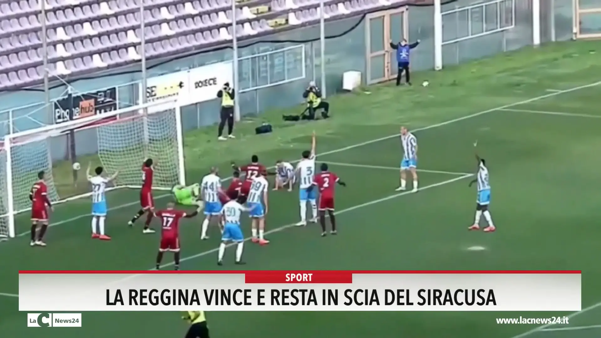 La Reggina vince e resta in scia del Siracusa