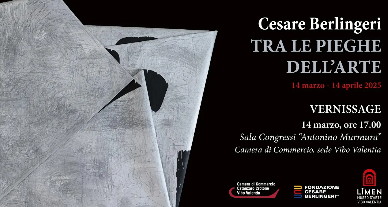 Al Museo Limen di Vibo un viaggio “Tra le pieghe dell’arte” di Cesare Berlingieri\n
