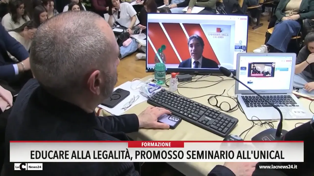 Educare alla legalità, promosso seminario all'Unical