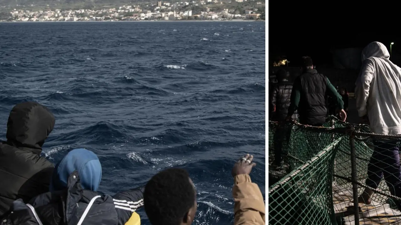 Sbarco in Calabria, foto di Maria Giulia Trombini