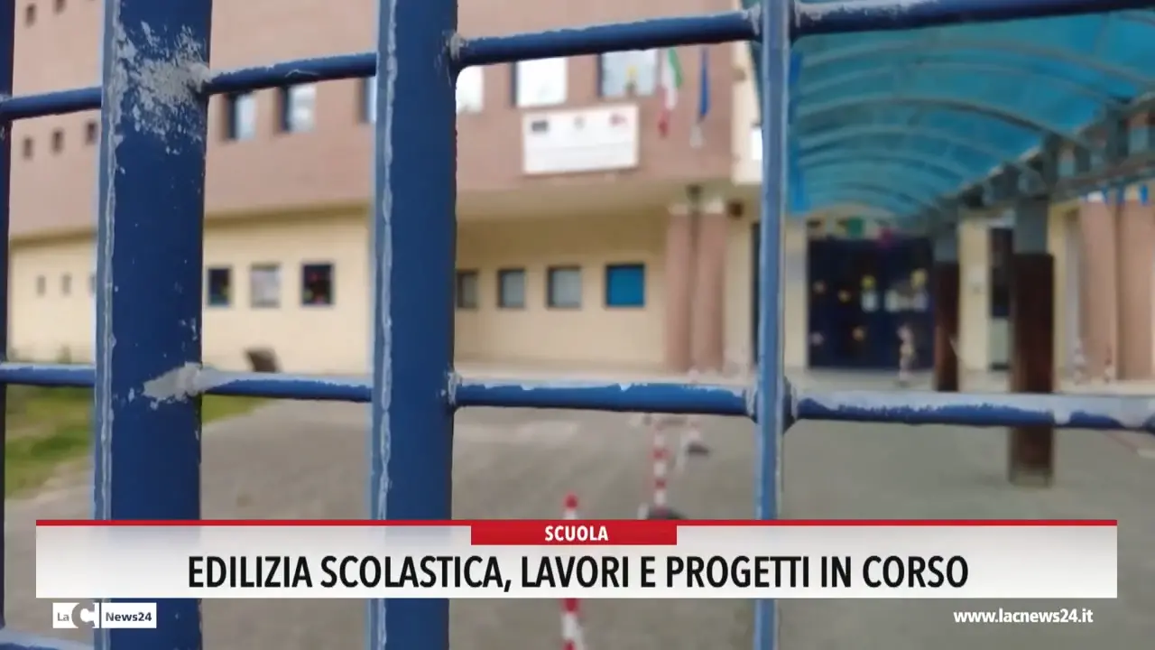 Edilizia scolastica, lavori e progetti in corso