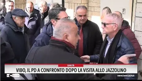 Vibo, il PD a confronto dopo la visita allo Jazzolino