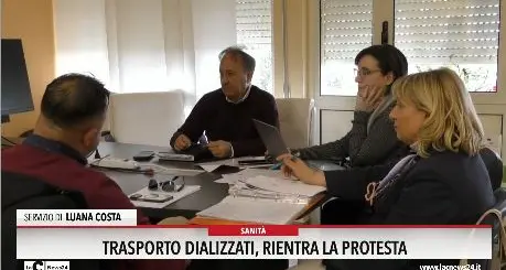 Trasporto dializzati, rientra la protesta