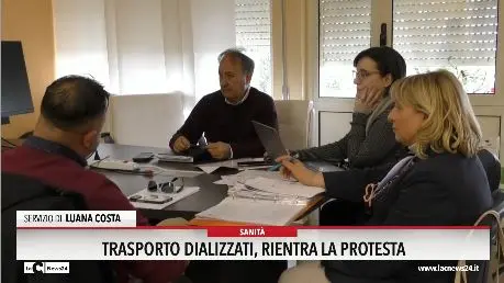 Trasporto dializzati, rientra la protesta