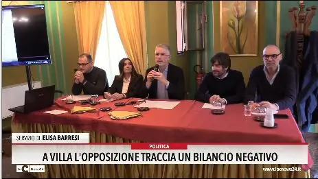 A Villa l'opposizione traccia un bilancio negativo