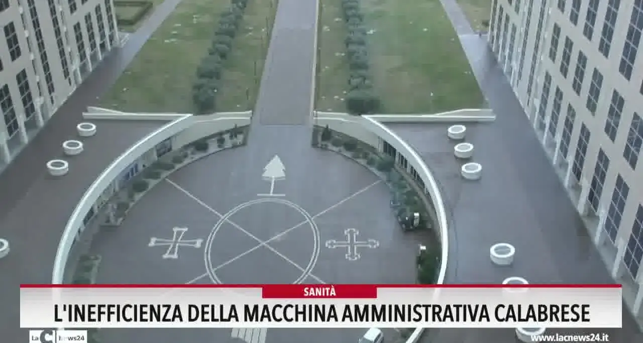 L'inefficienza della macchina amministrativa calabrese