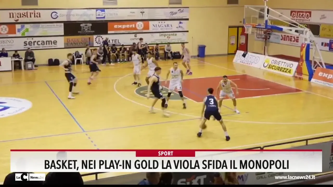 Basket, nei play-in gold la Viola sfida il Monopoli