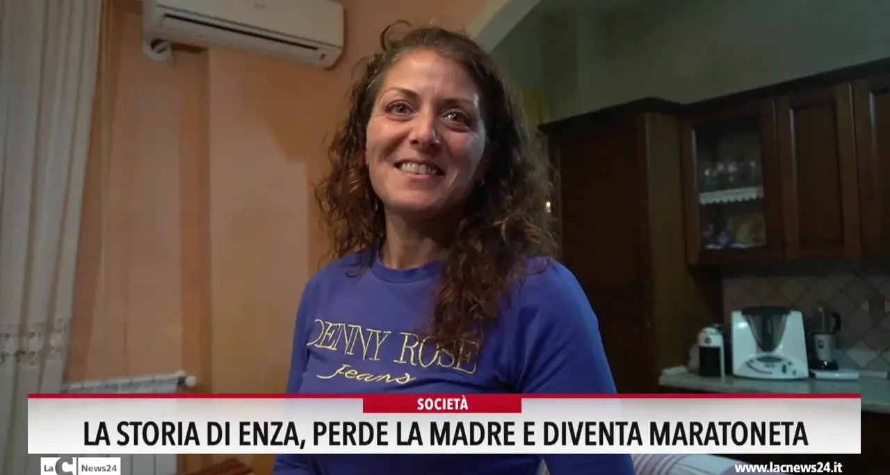 La storia di Enza, perde la madre e diventa maratoneta