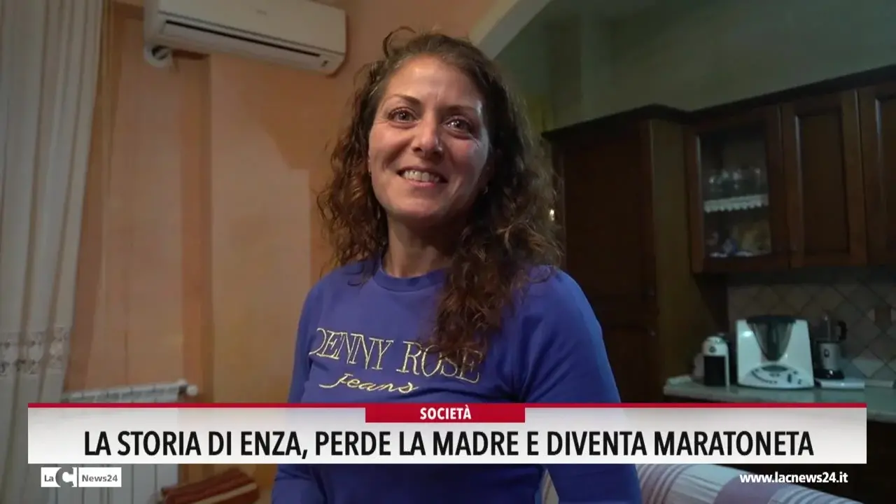 La storia di Enza, perde la madre e diventa maratoneta