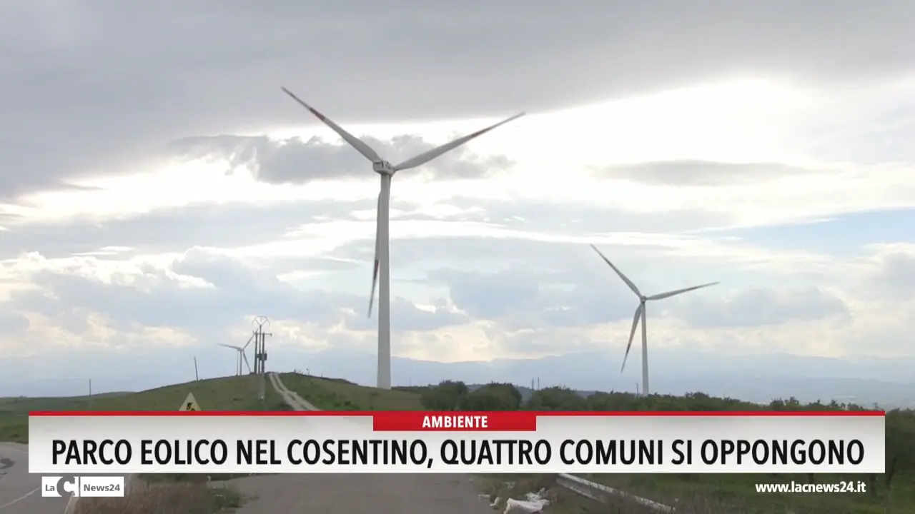 Parco Eolico, nel Cosentino quattro comuni si oppongono