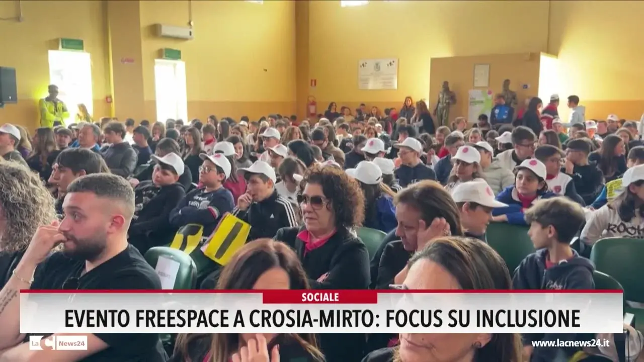 Evento Freespace a Crosia Mirto: focus su inclusione