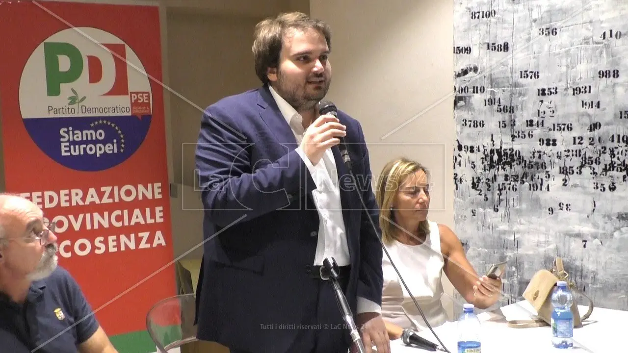 Pecoraro (Pd): «A Cosenza il partito ha puntato tutto sul rinnovamento. E\u00A0abbiamo scelto noi di fare il congresso»\n