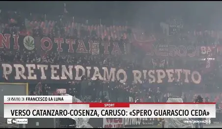 Verso Catanzaro Cosenza, Caruso spero Guarascio ceda