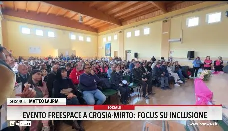 Evento Freespace a Crosia Mirto: focus su inclusione