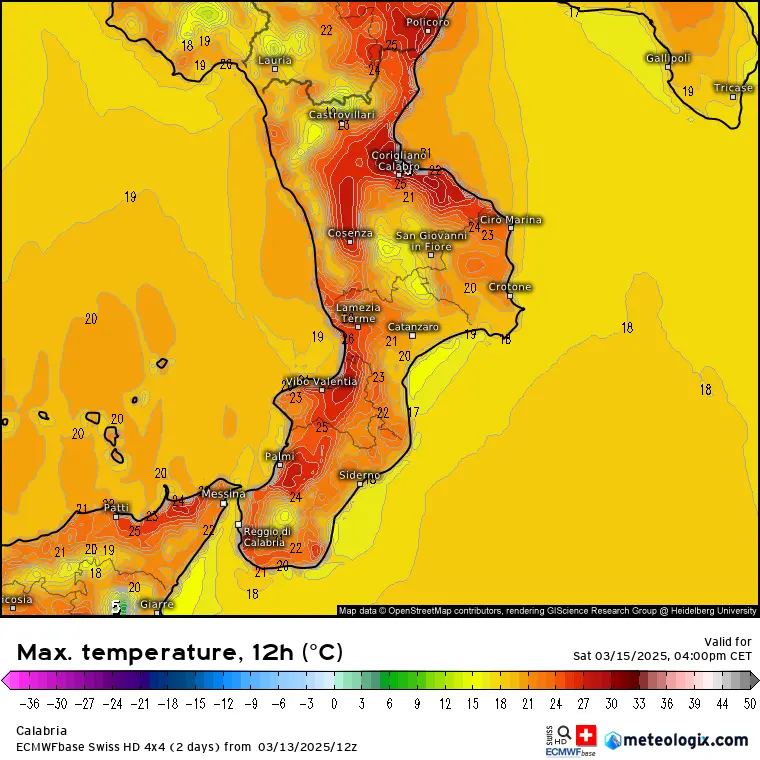 Arriva il caldo: in Calabria temperature fino a 30 gradi, ma da domenica cambia tutto di nuovo e torna l’inverno\n