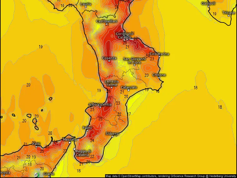 Arriva il caldo: in Calabria temperature fino a 30 gradi, ma da domenica cambia tutto di nuovo e torna l’inverno