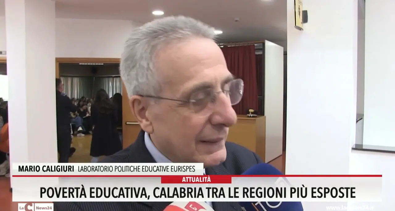 Poverta educativa, Calabria tra le regioni piu esposte