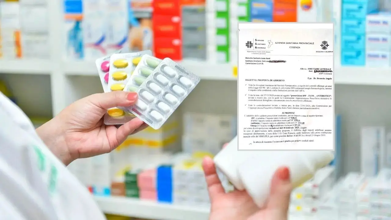 In Calabria medici multati di 10mila euro per aver prescritto farmaci gratuiti ai pazienti: «E si spendono miliardi in armi…»\n