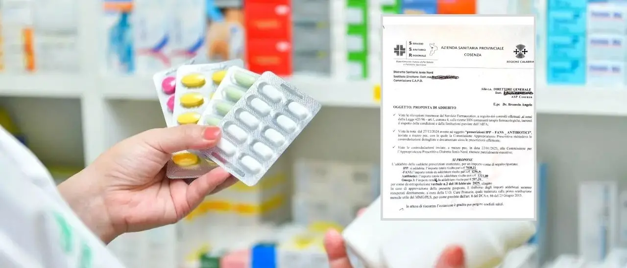 In Calabria medici multati di 10mila euro per aver prescritto farmaci gratuiti ai pazienti: «E si spendono miliardi in armi…»\n