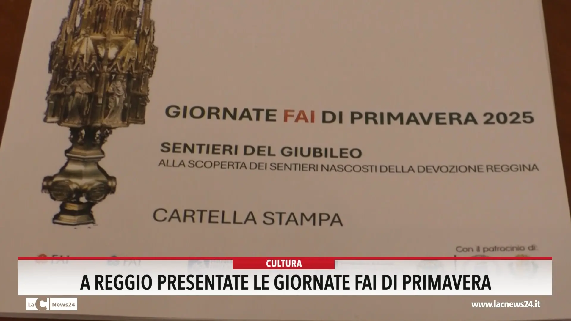 A Reggio presentate le giornate Fai di primavera