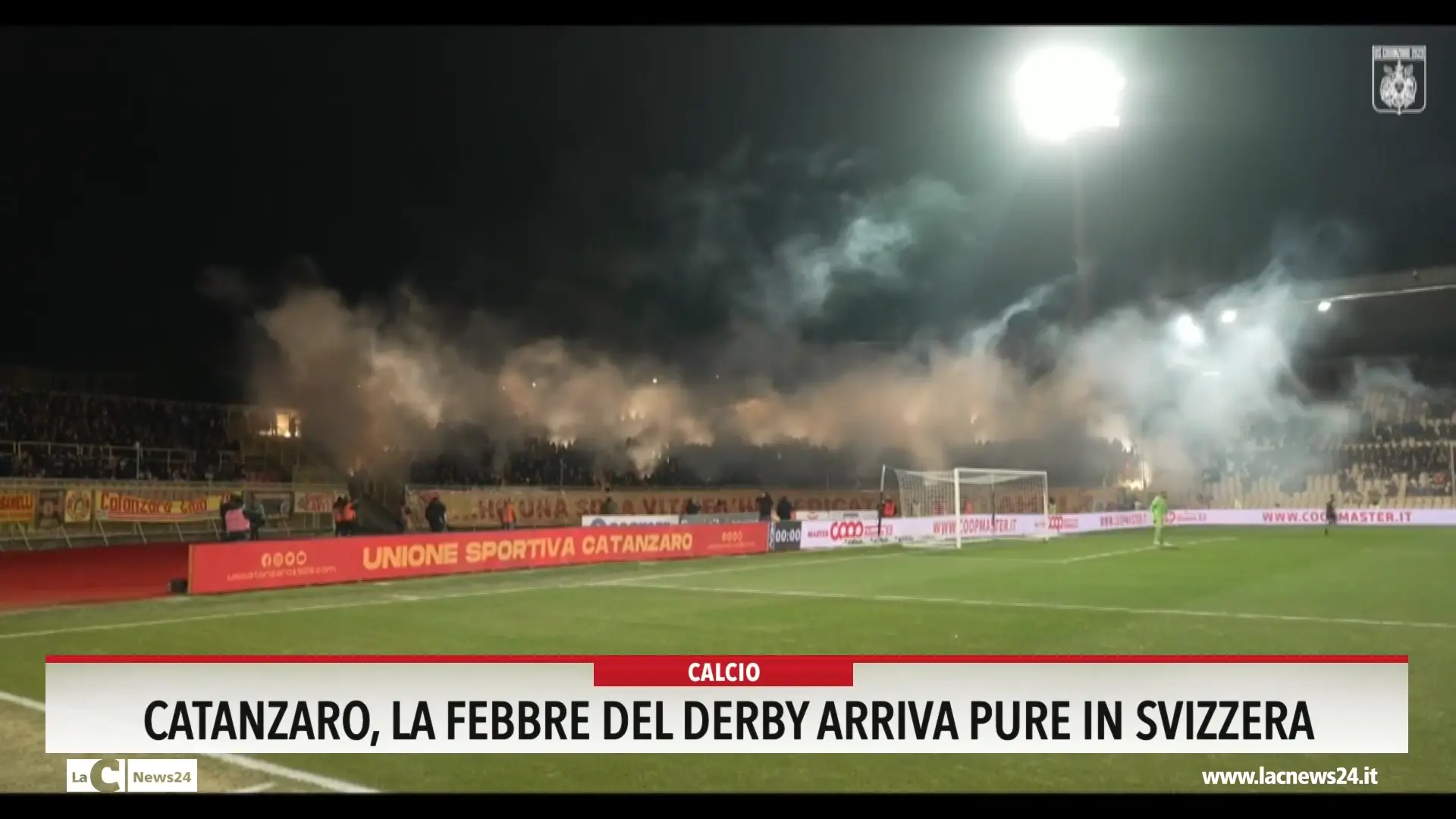 Catanzaro, la febbre del derby arriva pure in Svizzera