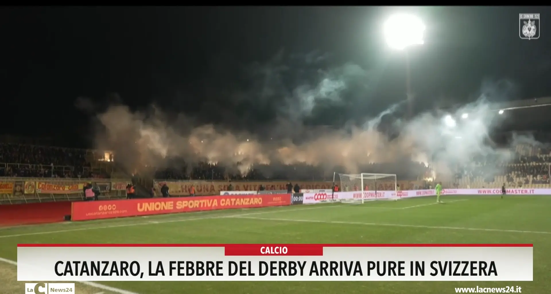 Catanzaro, la febbre del derby arriva pure in Svizzera