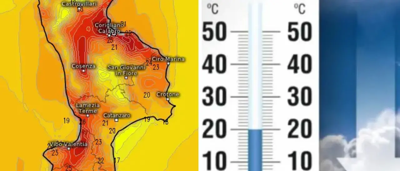 In Calabria è quasi estate ma il caldo ha le ore contate: da domenica temperature in picchiata di 10 gradi\n