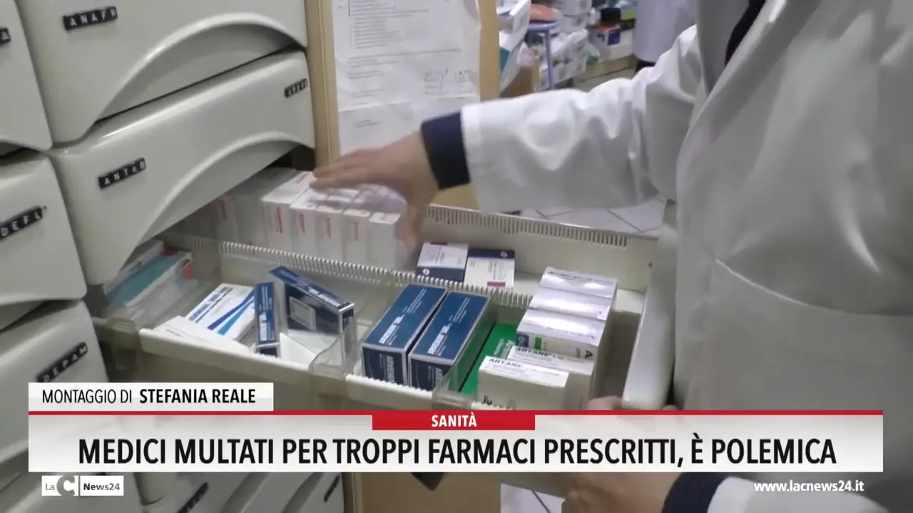 Medici multati per troppi farmaci prescritti, è polemica