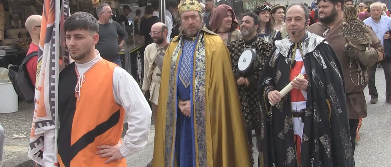 Cosenza, la rievocazione dello Stupor Mundi apre ufficialmente la Fiera di San Giuseppe\n