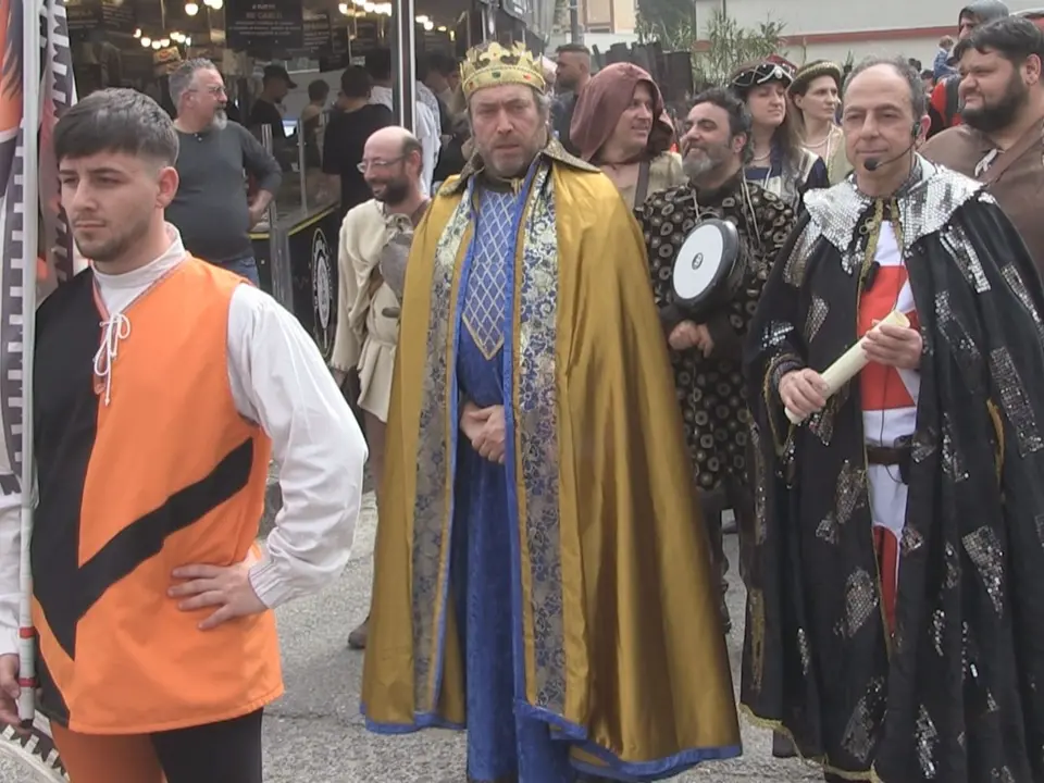 Cosenza, la rievocazione dello Stupor Mundi apre ufficialmente la Fiera di San Giuseppe