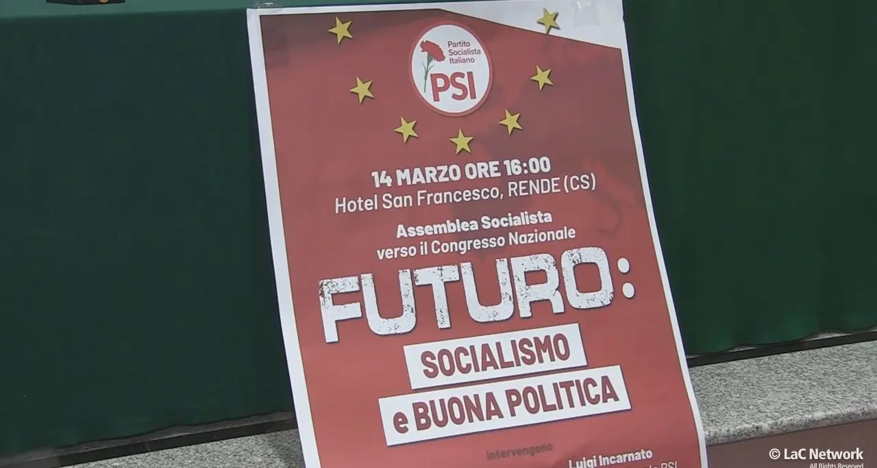 Rende, il Partito Socialista prepara i prossimi appuntamenti elettorali: «Il campo largo in Calabria si può costruire»\n