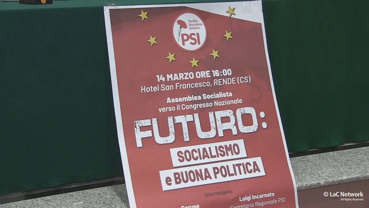 Rende, il Partito Socialista prepara i prossimi appuntamenti elettorali: «Il campo largo in Calabria si può costruire»\n