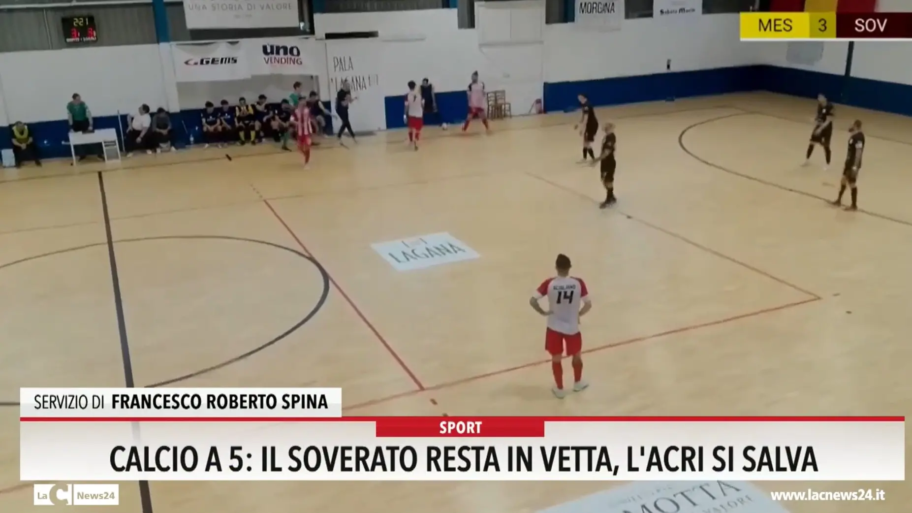 Calcio A 5, il Soverato resta in vetta. L'Acri si salva