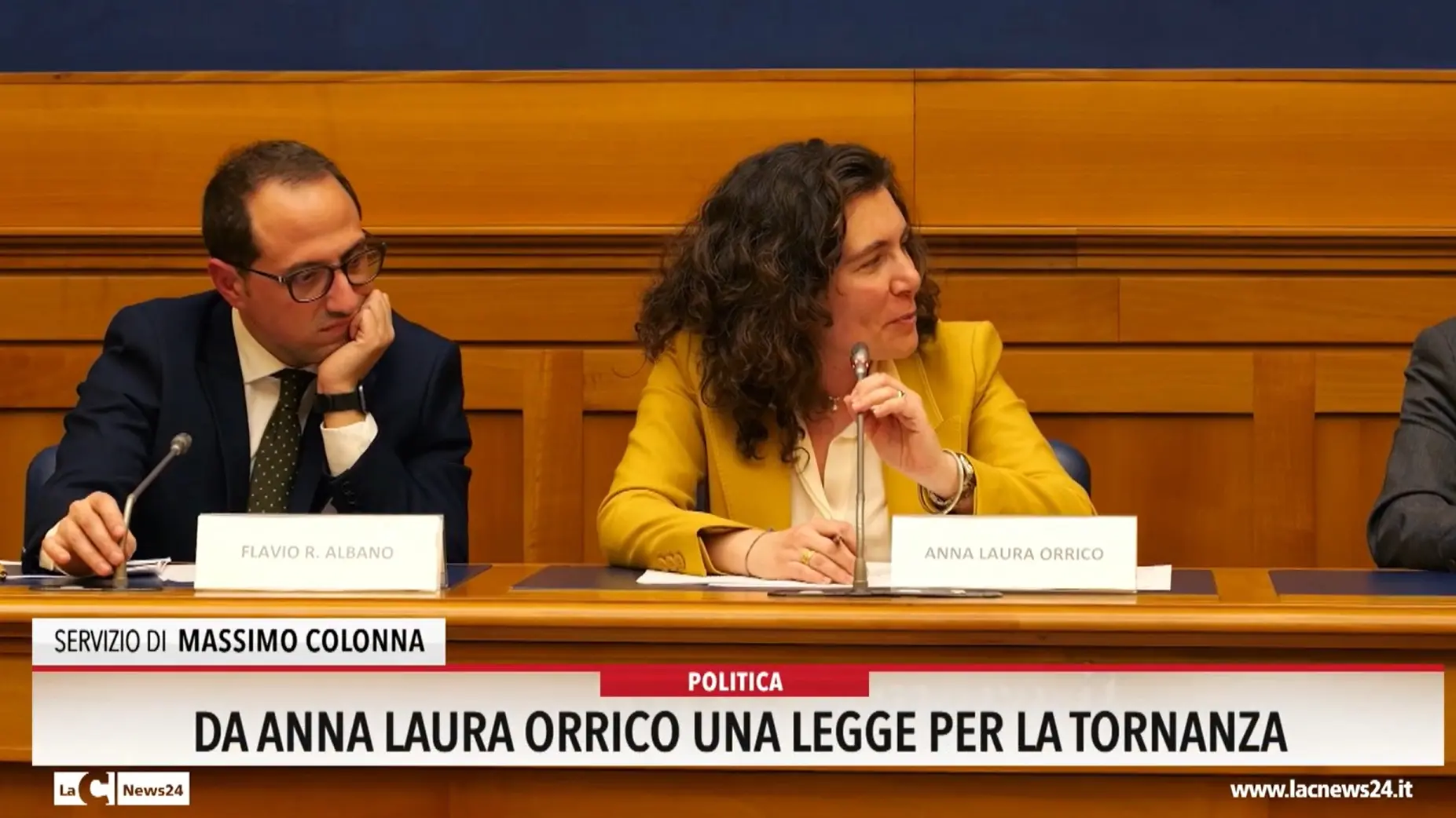 Da Anna Laura Orrico una legge per la tornanza