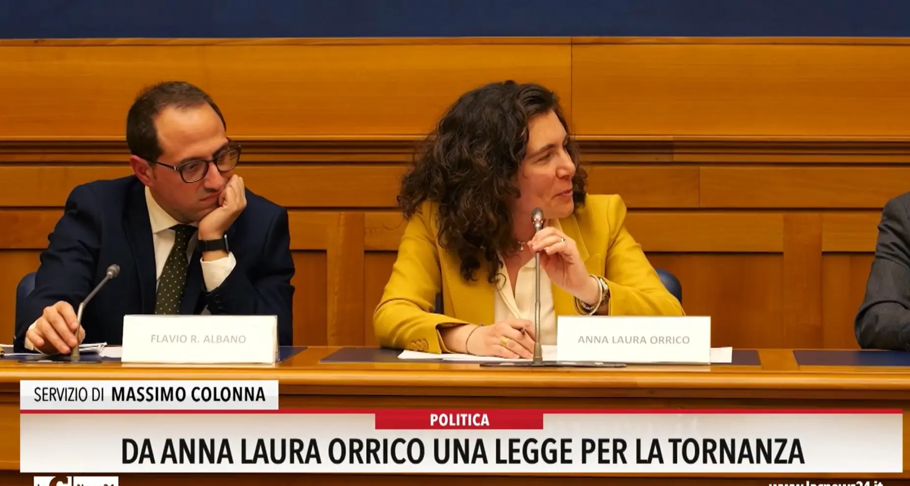 Da Anna Laura Orrico una legge per la tornanza